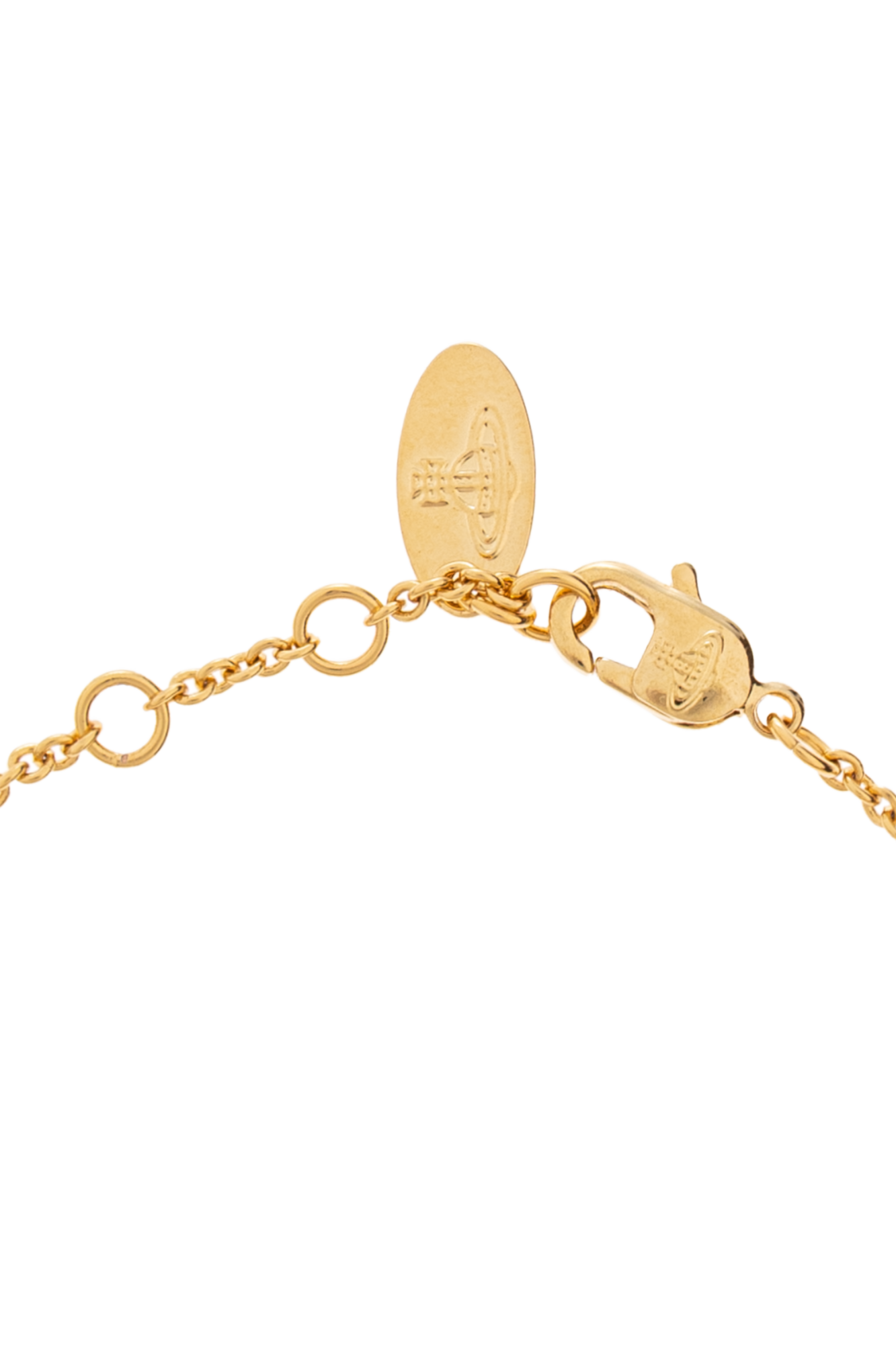 Gold Bracelet with logo Vivienne Westwood - Vitkac Canada